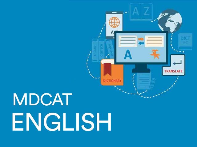 MDCAT ENGLISH