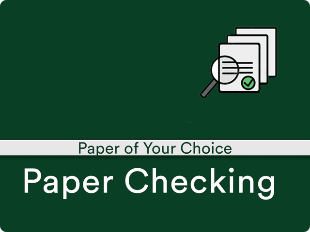 CSS Paper Checking