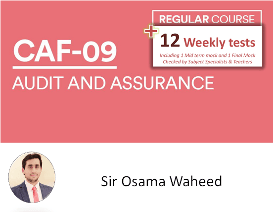 CAF 09 Audit and Assurance